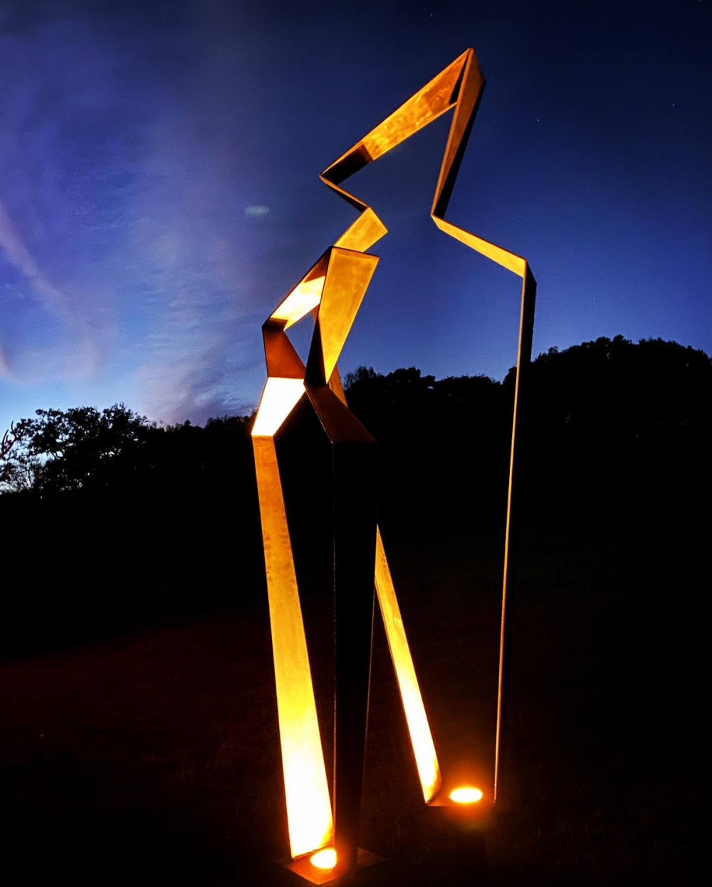 Mother & Child Abstract Sculpture