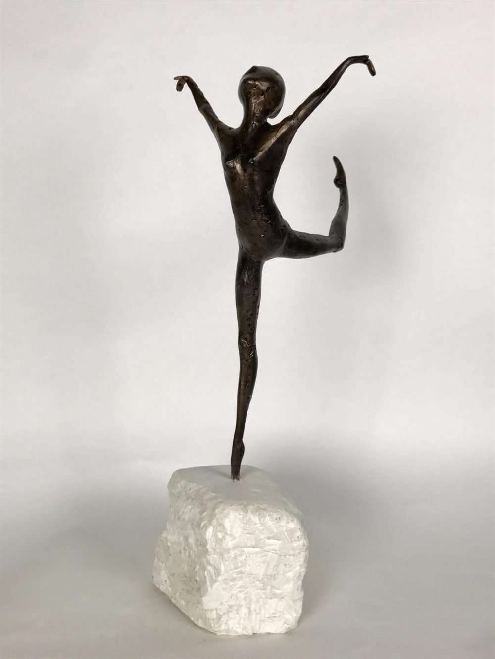 Bronze Dancing Woman Sculpture