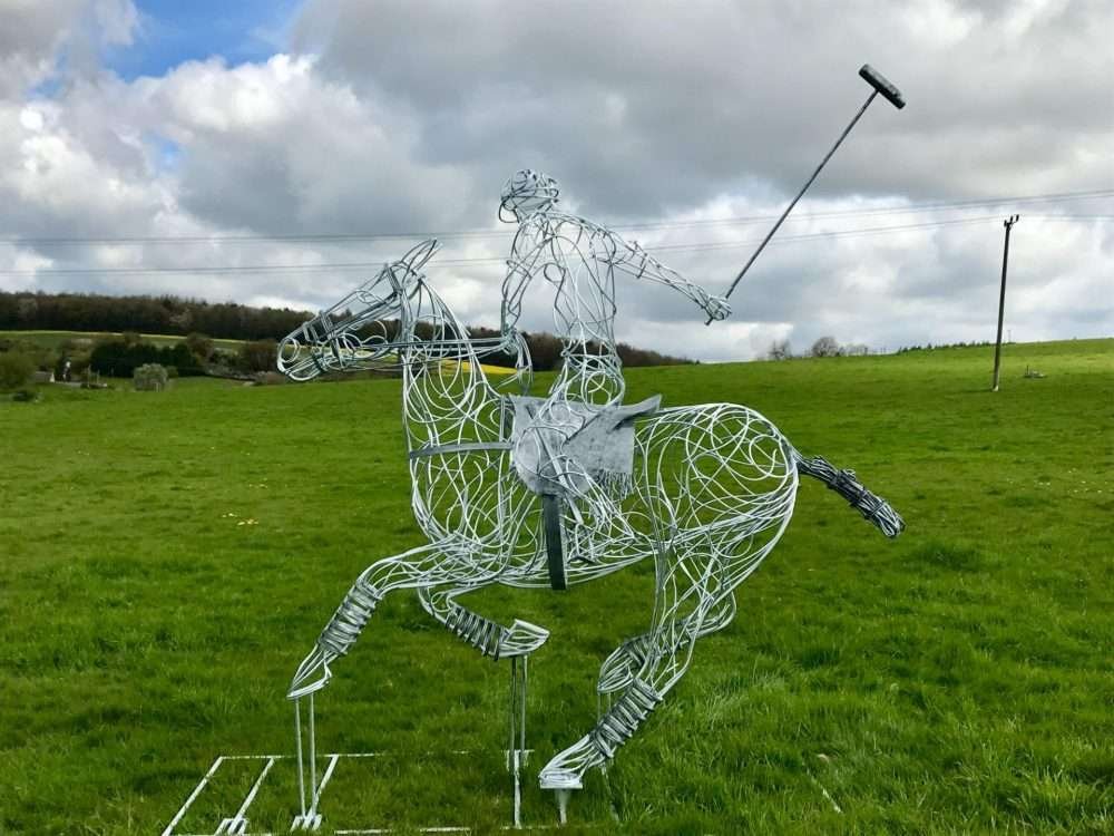 Polo Pony Sculpture