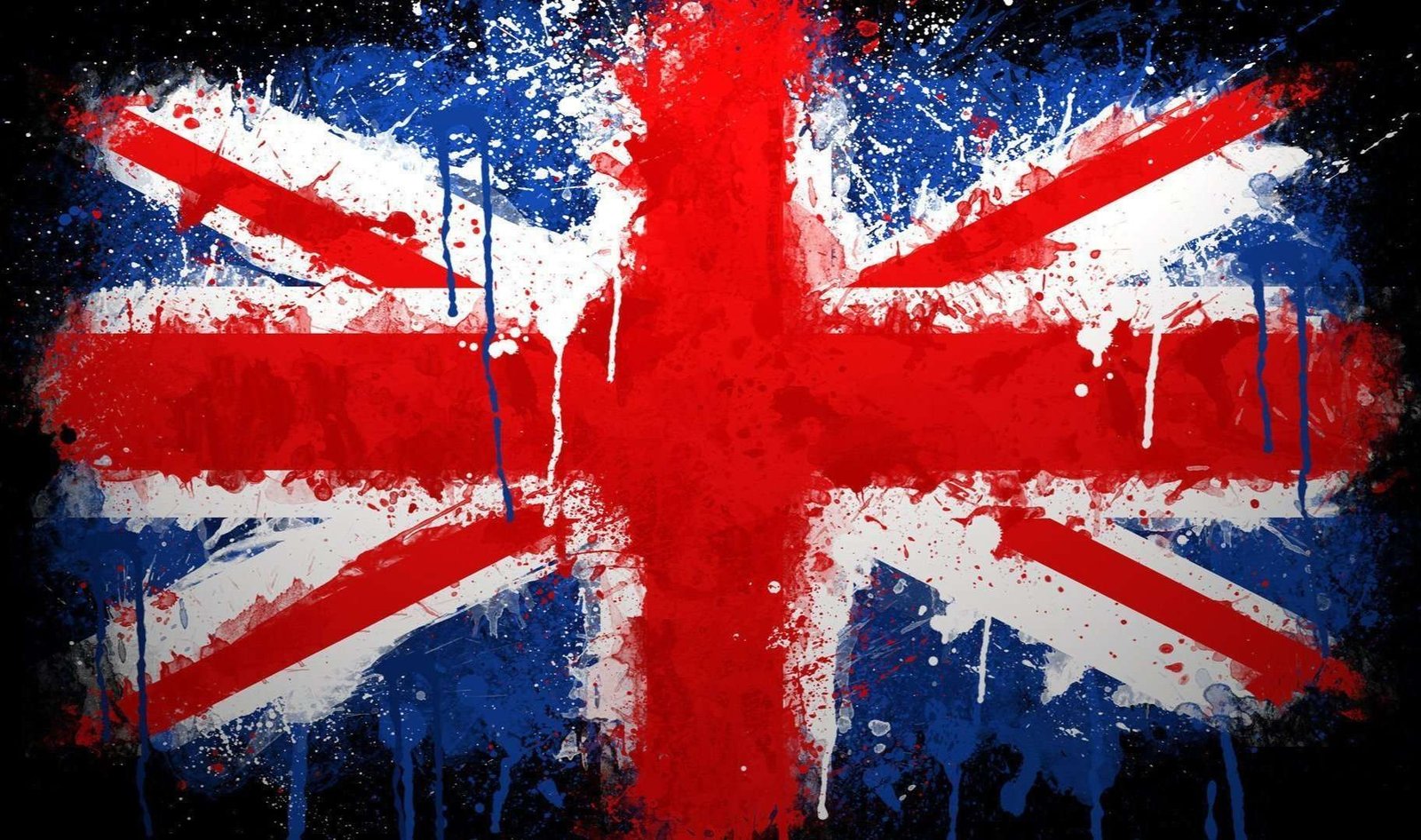 British painted flag