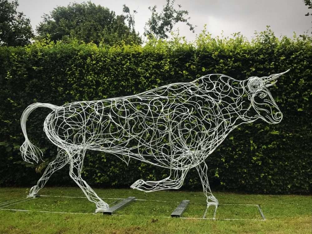 Large Bull Sculpture