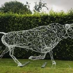 Large Bull Sculpture