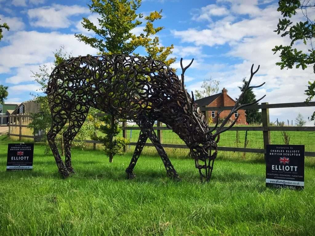 Large Stag with Elliott Signs