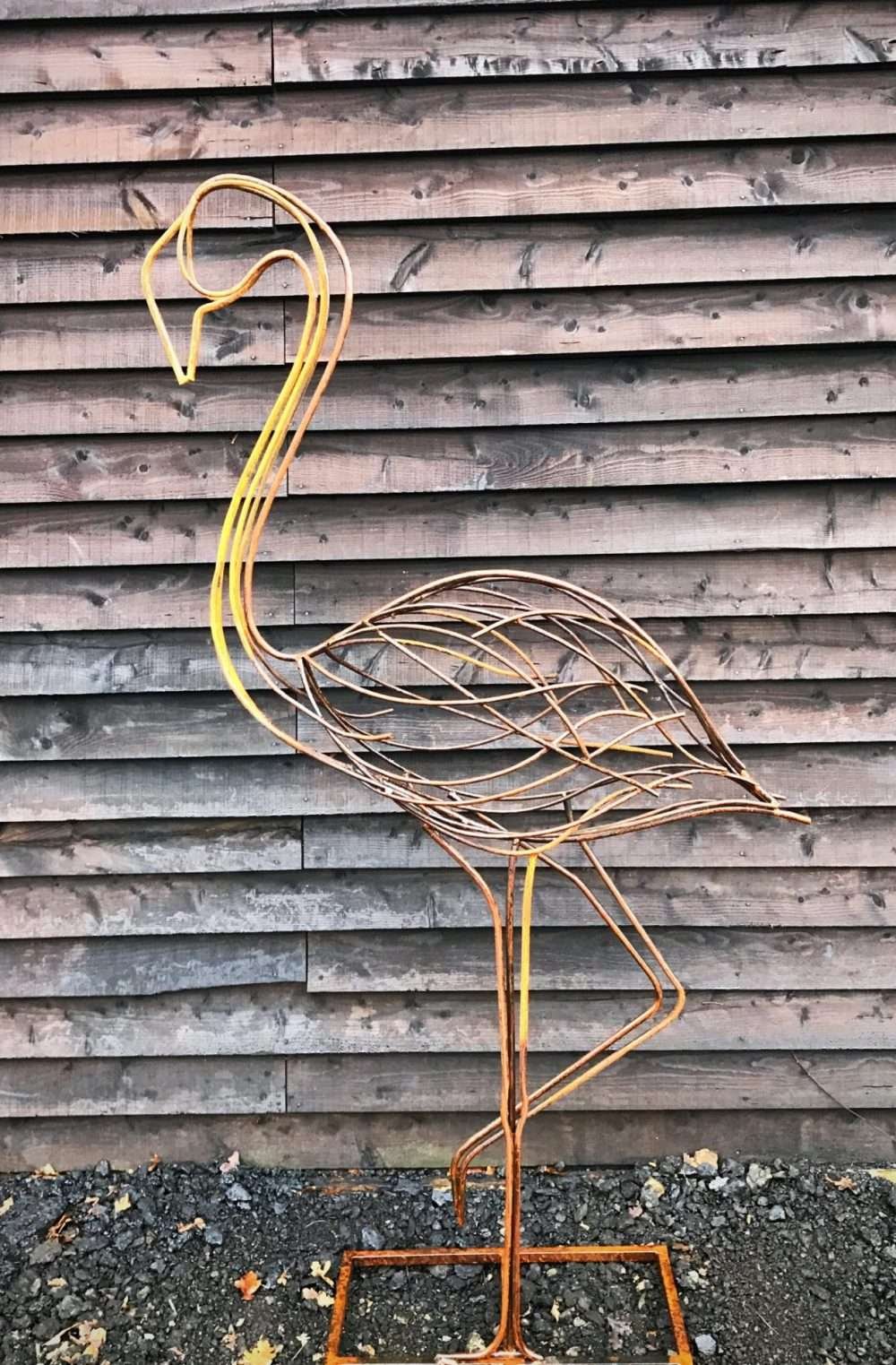 Tall Heron Sculpture