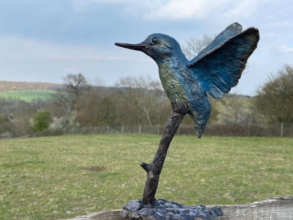 Small Kingfisher Sculpture 2021