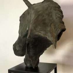 Horse Head Sculpture back left facing