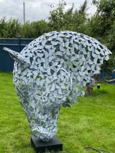Horse Head Sculpture White 